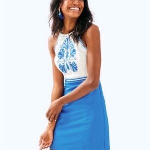 Lilly Pulitzer Adalie Stretch Shift - Bennet Blue